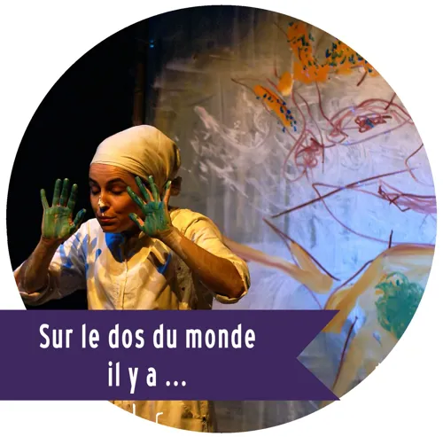 Affiche de Sur le dos du monde, il y a ...