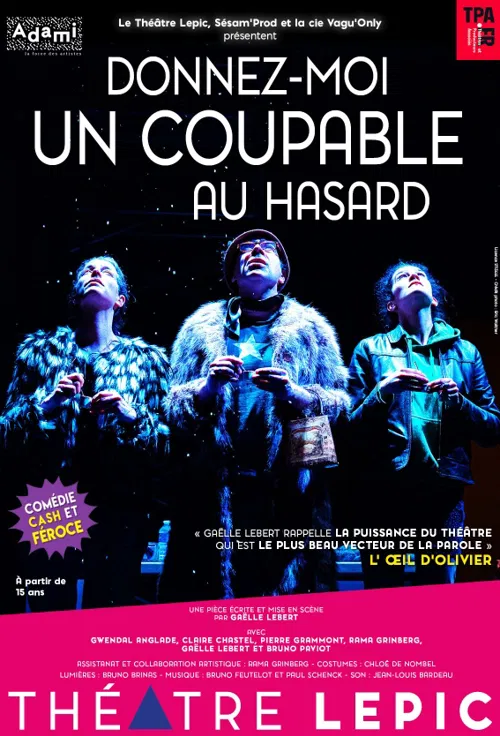 Affiche de Donnez-moi un coupable au hasard