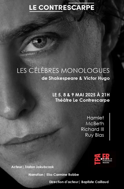 Affiche de Les célèbres monologues