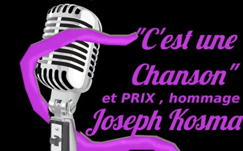 Affiche de Festival c'est une chanson : théâtre + chanson + repas