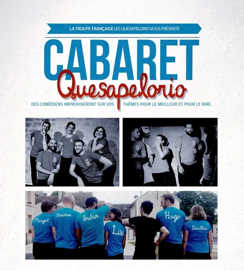 Affiche de Spectacle d'improvisation : Les Quesapelorio