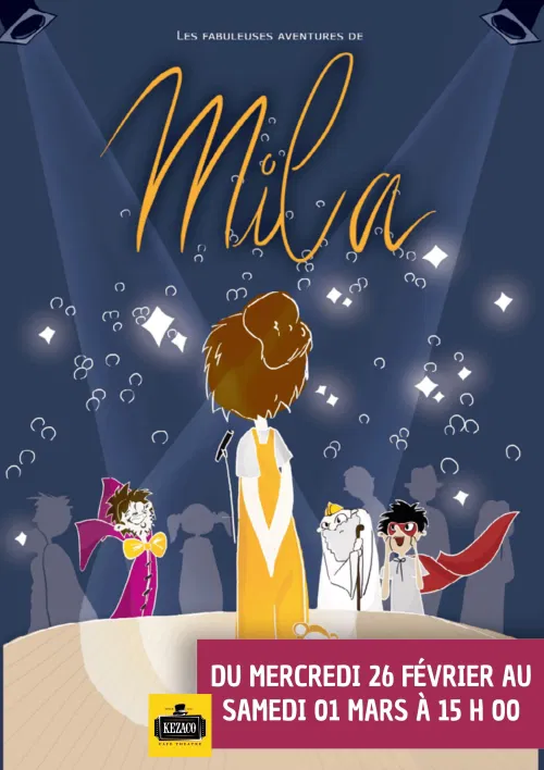 Affiche de Mila, l'apprentie chanteuse