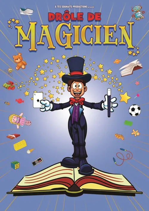 Affiche de Drôle de magicien