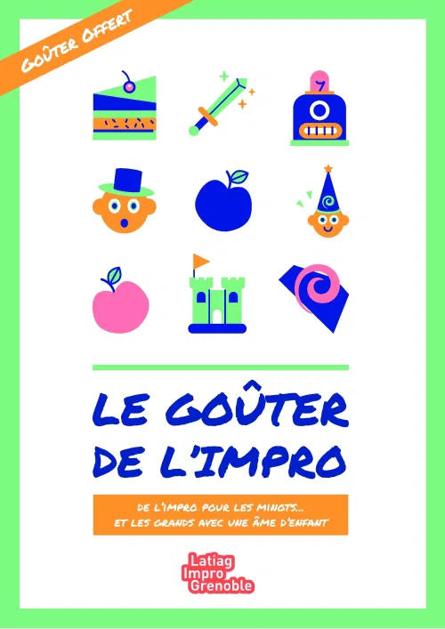 Affiche de Le goûter de l'impro