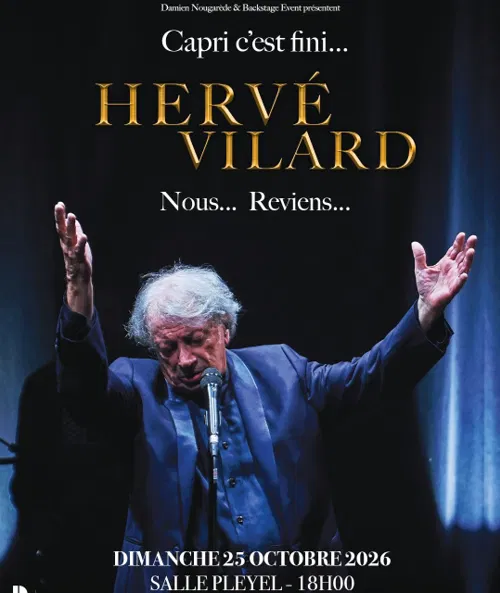 Affiche de Hervé Vilard