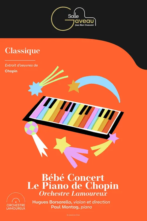Affiche de Bébé concert : Le piano de Chopin