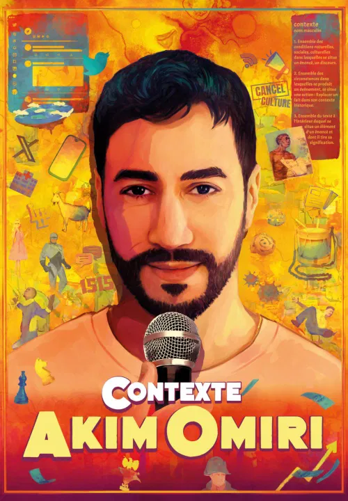 Affiche de Akim Omiri dans Contexte