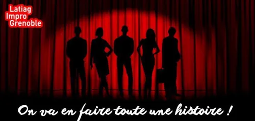 Affiche de La Compagnie Latiag dans On va en faire toute une histoire