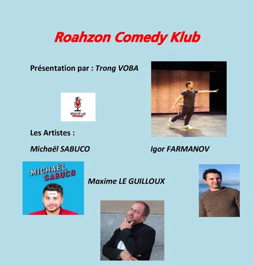 Affiche de Roahzon Comedy Klub