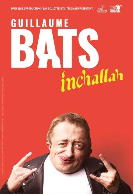 Affiche de Guillaume Bats | nouveau spectacle
