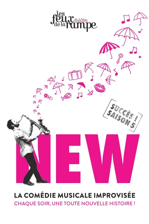 Affiche de New - La comédie musicale improvisée