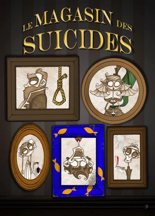 Affiche de Le magasin des suicides