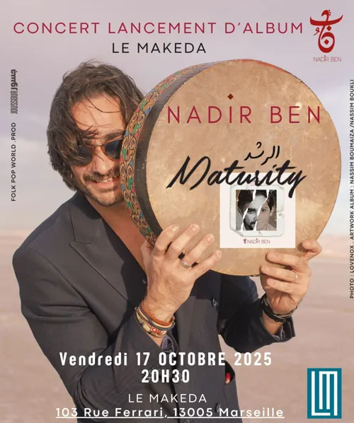 Affiche de Nadir Ben : Maturity tour