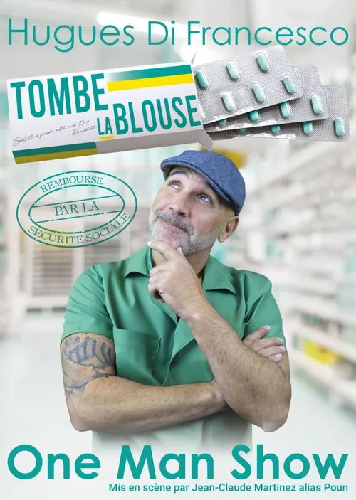 Affiche de Hugues Di Francesco tombe la blouse