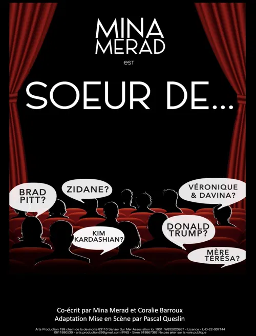 Affiche de Mina Merad dans Soeur de...