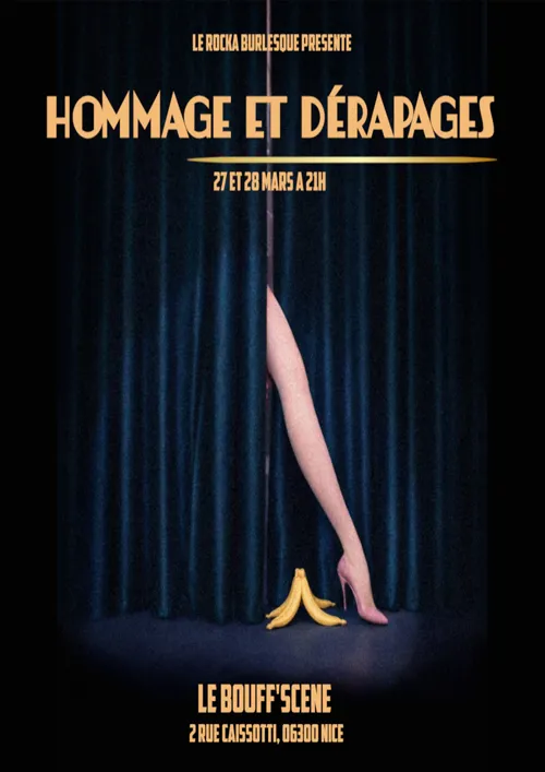 Affiche de Rocka Burlesque : Hommage et dérapages