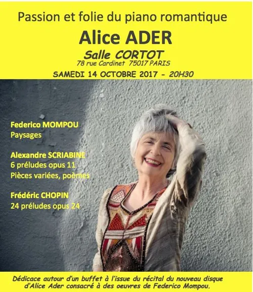 Affiche de Passion et folie du Piano Romantique