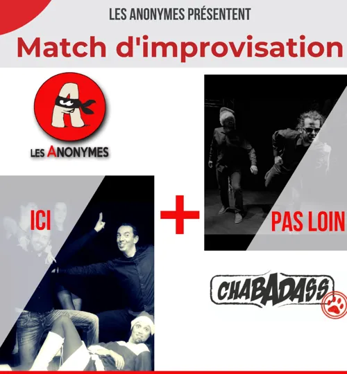 Affiche de Match d'improvisation : Annecy vs Chabadass