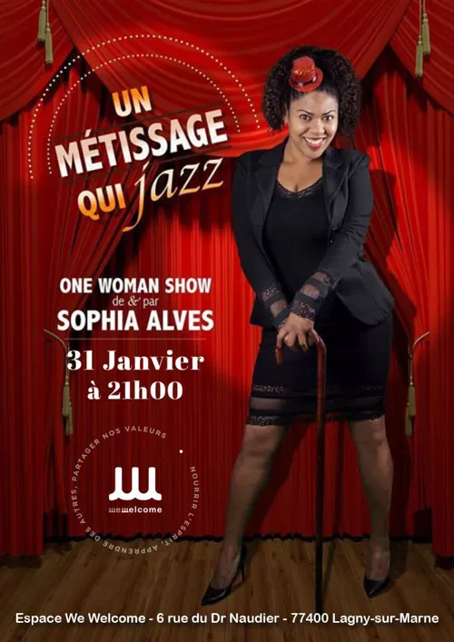 Affiche de Sophia Alves dans Un métissage qui jazz