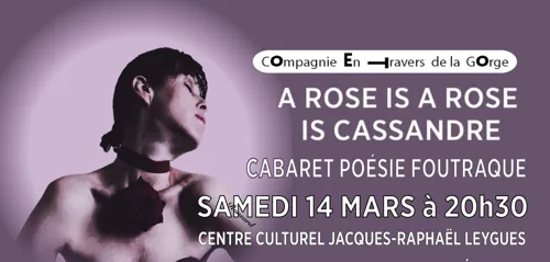 Affiche de A Rose is a Rose is Cassandre