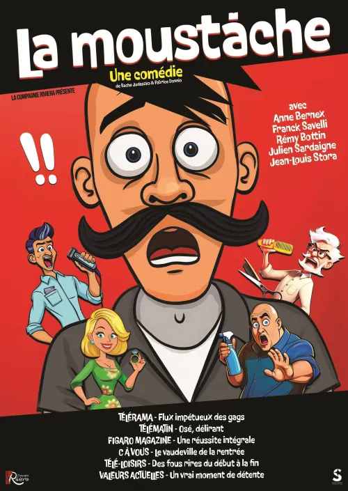 Affiche de La moustache