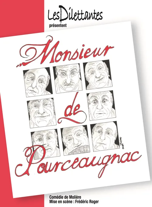 Affiche de Monsieur de Pourceaugnac
