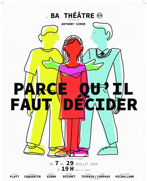 Affiche de Parce qu'il faut décider