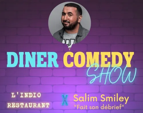 Affiche de Salim Smilay fait son débrief | Dîner spectacle