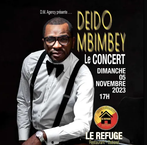 Affiche de Concert Deido Mbimbey & Band