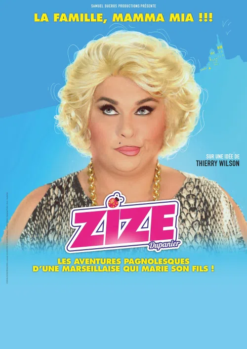 Affiche de Zize dans La Famille Mamma Mia !