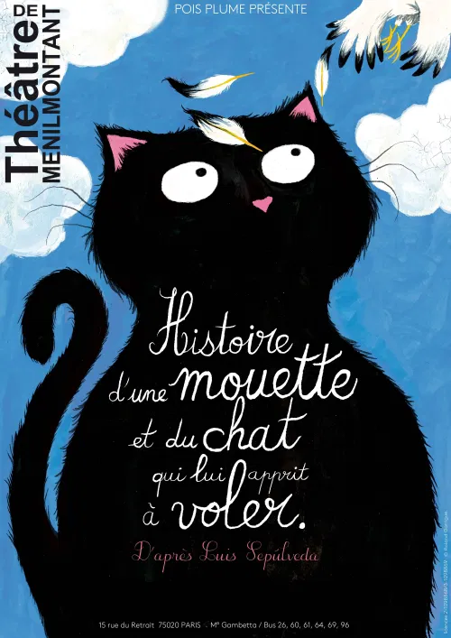 Affiche de Histoire d'une mouette et du chat qui lui apprit à voler