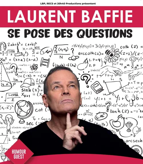 Affiche de Laurent Baffie dans Laurent Baffie se pose des questions