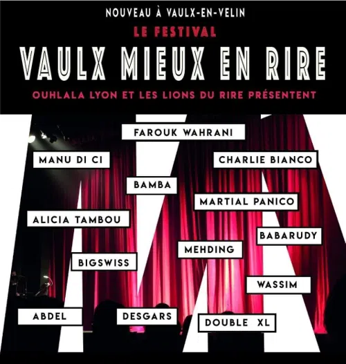 Affiche de Festival Vaulx mieux en rire | Pass 2 jours