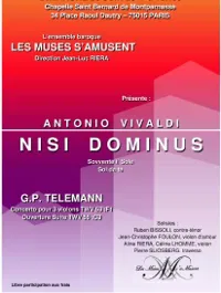 Ensemble baroque Les Muses s'aMusent - 