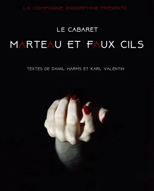 Affiche de Cabaret Marteau et faux cils