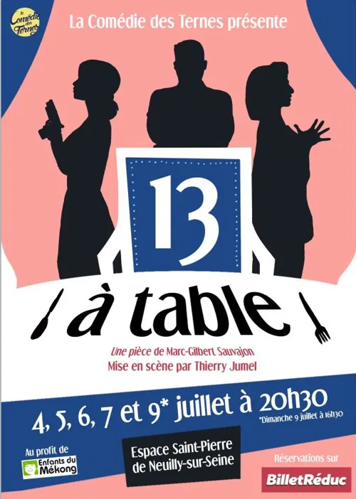 Affiche de Treize à table