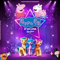 Peppa Pig, George, Suzy et leurs amis sur scène - 
