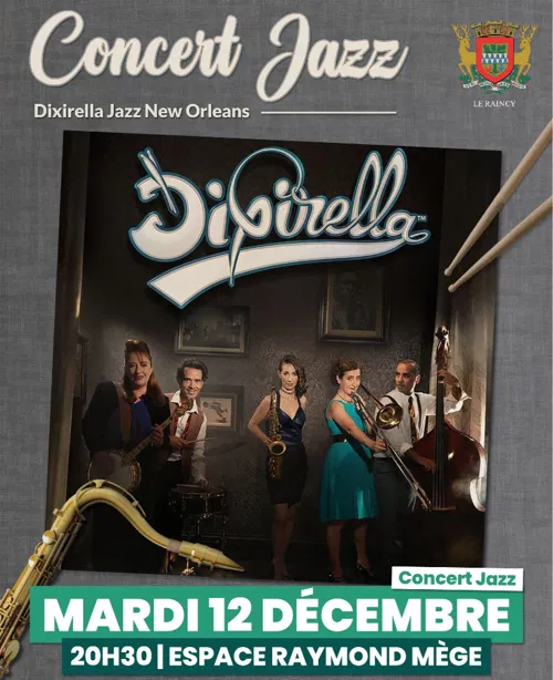 Affiche de Dixirella Jazz New Orleans