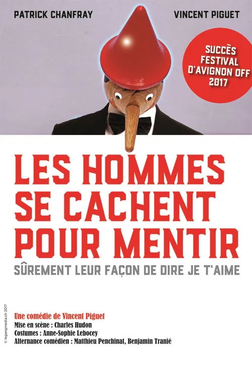 Affiche de Les Hommes se cachent pour mentir
