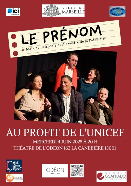 Affiche de Le prénom
