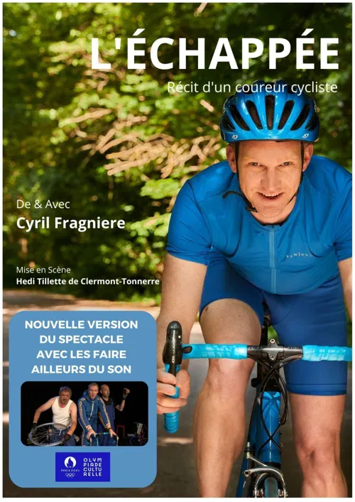 Affiche de L'échappée | Récit d'un coureur cycliste
