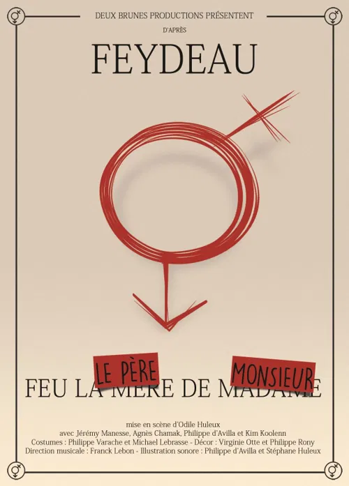 Affiche de Feu le père de Monsieur