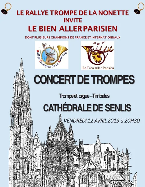 Affiche de Concert de trompes de chasse