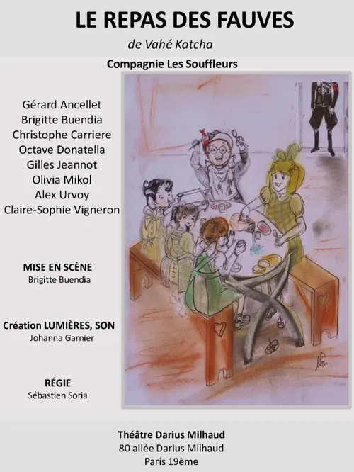 Affiche de Le repas des fauves
