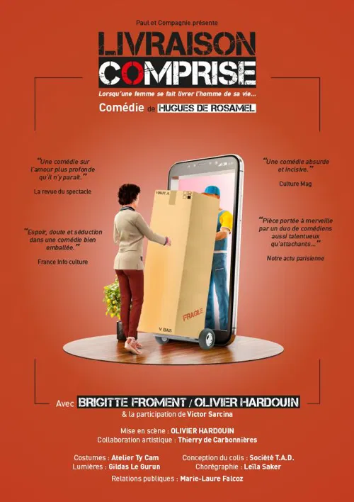 Affiche de Livraison Comprise