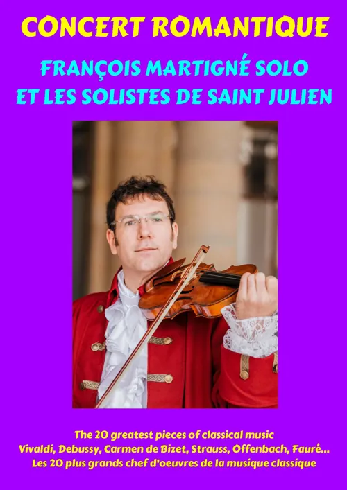 Affiche de Concert romantique