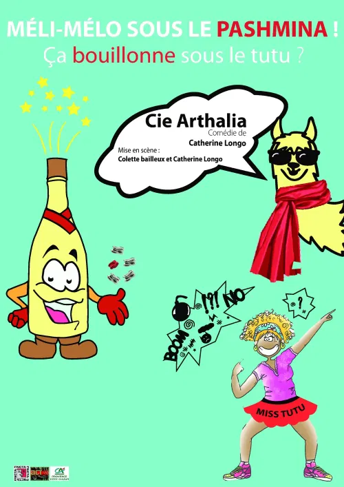 Affiche de Méli-mélo sous le Pashmina, ça bouillonne sous le tutu ?