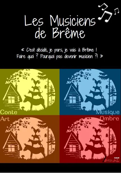 Affiche de Les musiciens de Brême