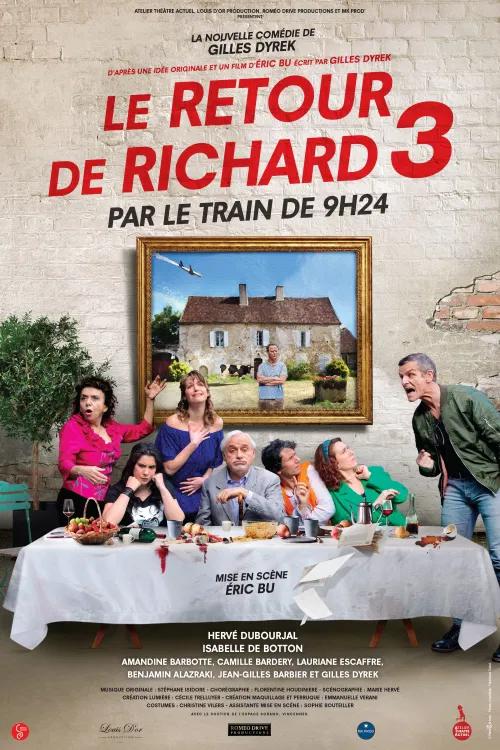 Affiche de Le retour de richard 3 par le train de 9h24