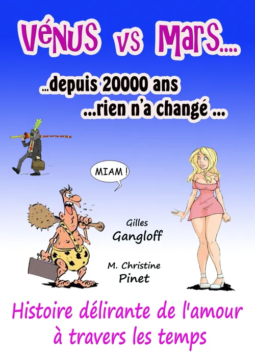 Affiche de Vénus vs Mars, depuis 20 000 ans rien n'a changé !